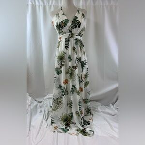 Cage Clothing Halter Maxi Dress ~ Size Small